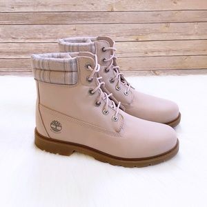 Timberland Linden Woods 6 Inch Waterproof Light Pink Boots